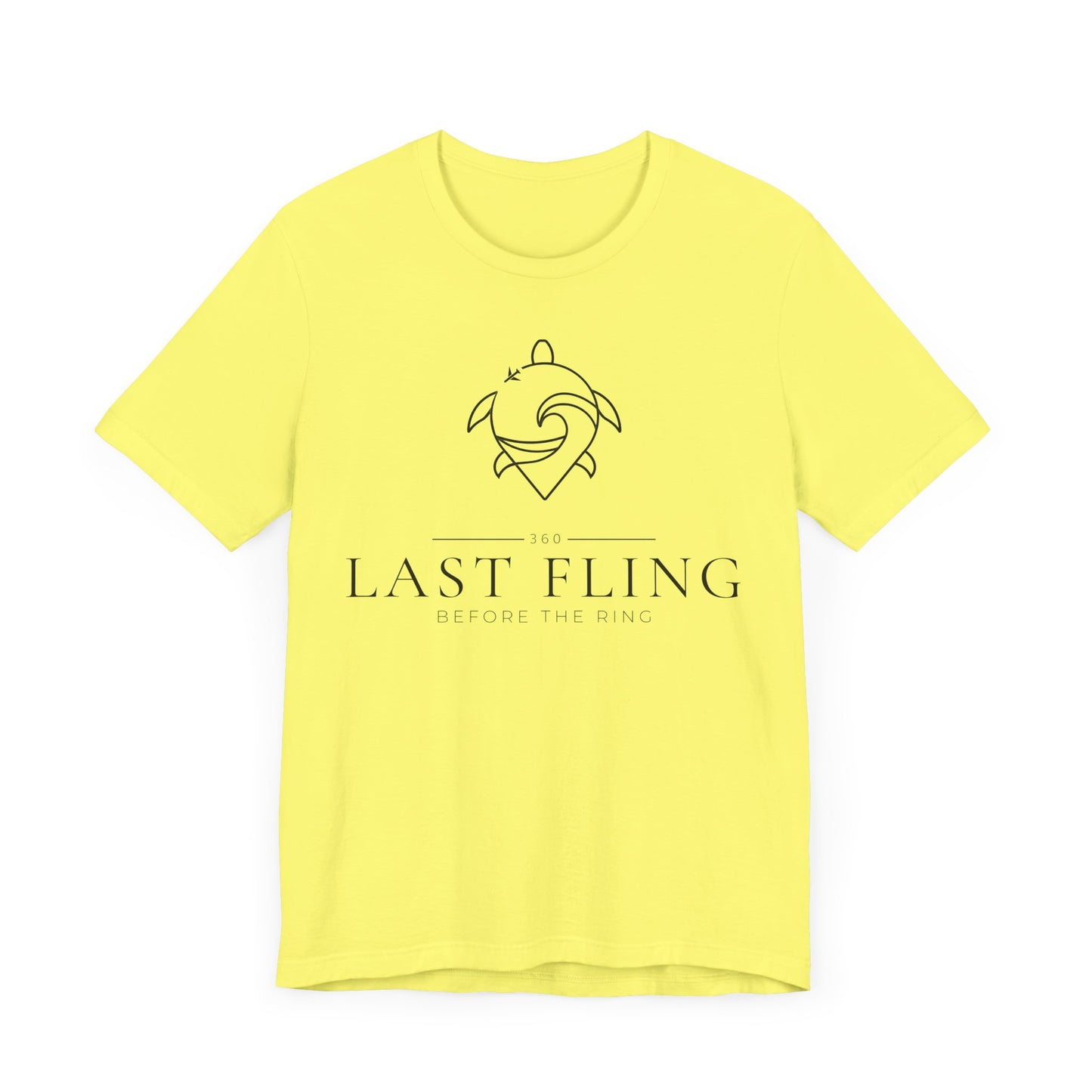 Last Fling Before the Ring Unisex Jersey Short Sleeve Tee